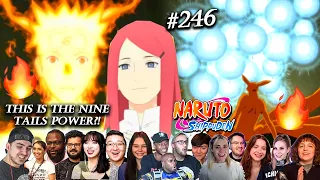 🔥Naruto Controls The Nine Tails Power!!🦊Shippuden 247 🇯🇵 REACTION MASHUP [ナルト 疾風伝] [海外の反応]