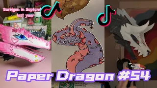 Dragon Puppet Crafts - Paper Dragon TikTok Compilation #54