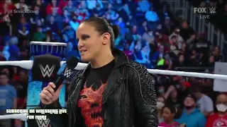 Sasha Banks Interupts Charlotte Flair, WWE SmackDown, January 28 2022