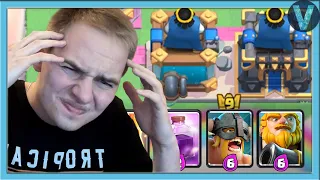 Ванко в поисках Грибов! Драфтовое испытание 2 на 2 / Clash Royale