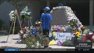 El Monte mourns the deaths of two officers shot and killed Tuesday night