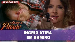 Abismo de Paixão - Ingrid atira em Ramiro (SEM CORTES)