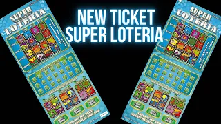 NEW TICKET SUPER LOTERIA SPECIAL EDITION, TEXAS LOTTERY SCRATCH OFF