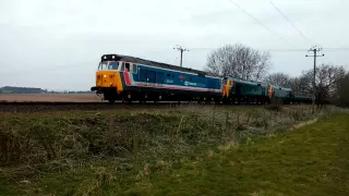 Triple Header Class 50 at MNR Diesel Gala