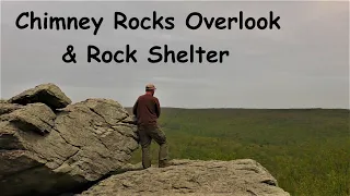 Chimney Rocks Overlook & Rock Shelter, Michaux State Forest, PA