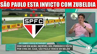 SÃO PAULO FC ESTA INVICTO COM ZUBELDIA! AGUIA DE MARABA 1 X 3 SÃO PAULO FC