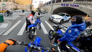 2021 YZ450F IN NEW YORK CITY