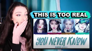 BLACKPINK - You Never Know Reaction!! First Listen + Lyrics