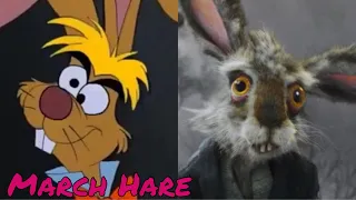 March Hare - Movie Evolution (1951 - 2018) Alice In Wonderland - Ralph Breaks The Internet