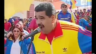 Maduro bailando la cumbia de los pajaritos