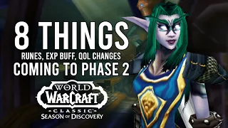 8 Things Coming To Phase 2 SoD! New Runes, EXP BUFF, Class QoL Changes, And More