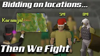 We AUCTION off random areas of the Map... Then we FIGHT