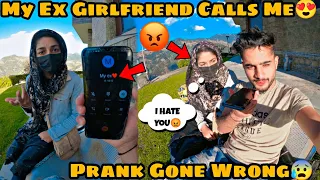 My Ex Girlfriend Called me in front of Zeenat😱 | Prank on Cute Girl😍| She Cried😭 | Gone Wrong💔