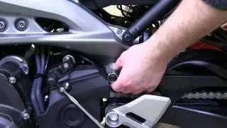 Caballete Moto Elevador Central ConStands Power Yamaha MT-09 Tutorial