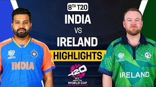 ICC T20 World Cup 2024 | India vs Ireland | Full Highlights 2024 | IND VS IRE 2024 Highlights