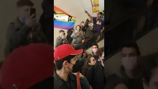 Comunidade da UFRGS protesta contra intervenção bolsonarista na universidade