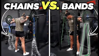 CHAINS VS BANDS FOR SQUATS | Why and When To Use Them