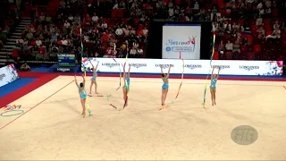 Slovakia (SVK) - 2019 Rhythmic Junior Worlds, Moscow (RUS) - Qualifications 5 Ribbons