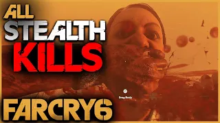 FAR CRY 6 - All Stealth Kills - These are BRUTAL!!