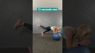 Swiss Ball Ab Workout | Home Workout for Abs