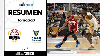 Bàsquet Girona - UCAM Murcia (82-76) RESUMEN | Liga Endesa 2023-24