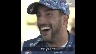 Daniel Ricciardo tells what it was like to drive the NASCAR car of his idol | #USGP | Formula 1