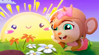 5 Spring Flowers | Songs about flowers for Kids | TreeSchooler 3D animated kids songs about learning