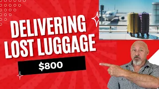 MAKE $800 IN 4 HOURS DELIVERING LOST AIRPORT LUGGAGE USING YOUR OWN CAR? (Easy Side Hustle)