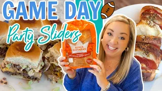 THE BEST SLIDER RECIPES | EASY GAME DAY PARTY FOOD | APPETIZERS TO FEED A CROWD