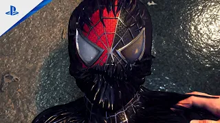 Marvel's Spider-Man 2 NG+ Peter's Maguire New Symbiote Transformation Movie Style Full Battle