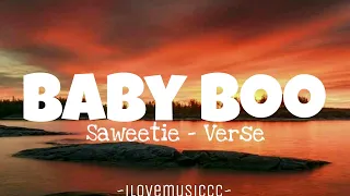 Saweetie - Baby Boo [Verse - Lyrics]