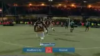 Bradford City vs Arsenal - Capital One Cup Quarter Final - 11/12/12 - Penalties