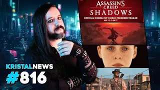 RIVELATO ASSASSIN'S CREED SHADOWS! | OD di Kojima TESTATO? ▶ #KristalNews 816