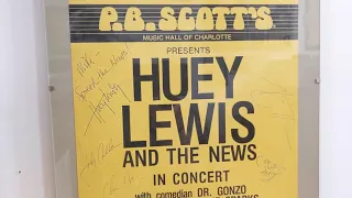 Autograph Stories #2: Meeting Huey Lewis And The News 1983 @hueylewisofficial