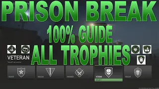 MWII: PRISON BREAK + HINDSIGHT - 100% Guide Veteran Difficulty All Trophies No Spoilers NO TIME LOSE