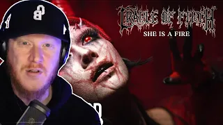 CRADLE OF FILTH - She Is A Fire REACTION | OFFICE BLOKE DAVE