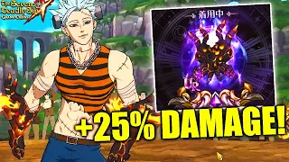 BAN'S DAMAGE INCREASE HOLY RELIC!! ENOUGH TO MAKE HIM USABLE?! | Seven Deadly Sins: Grand Cross