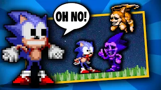 Sonic, but Majin Sonic TROLLS you! - Sonic USB NEW Update!