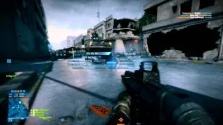 Battlefield 3 Multiplayer: Large Conquest on Grand Bazaar (K/D=80/22) (PC, Ultra, 1080p)