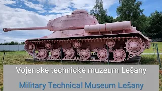 Vojenské technické muzeum Lešany /Military Technical Museum Lešany 👉 Travel in the Czech Republic.