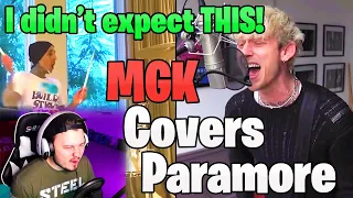 REACTION to MGK - Misery Business (Paramore Cover)