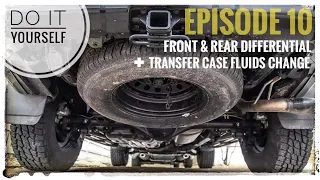 Toyota 4Runner • Maintenance Tech Tips - DIY Differential & Transfer Case Fluid Service • Episode 10