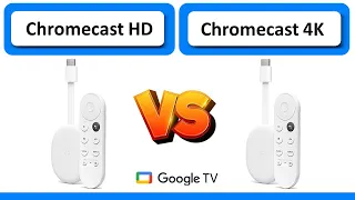 Chromecast HD vs Chromecast 4K con Google TV