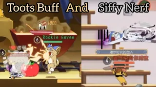 Tom and Jerry Chase CN - Toots buff and Siffy nerf