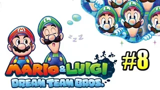 Mario & Luigi Dream Team Bros {3DS} прохождение часть 8 — Облачный ЗАЙЧИК