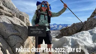 Pacific Crest Trail 2022 - Day 63: Forester Pass