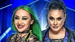 wr3d tamina vs shotzi blakeart money in the bank Qualifying match👊