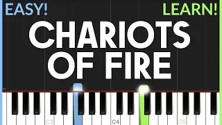 Chariots Of Fire - Vangelis | EASY Piano Tutorial