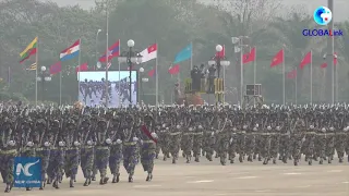GLOBALink | Exclusive: Myanmar holds massive military parade in capital city