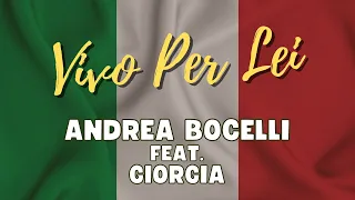 Andrea Bocelli feat. Giorgia - Vivo Per Lei (Com legenda em italiano e português BR)